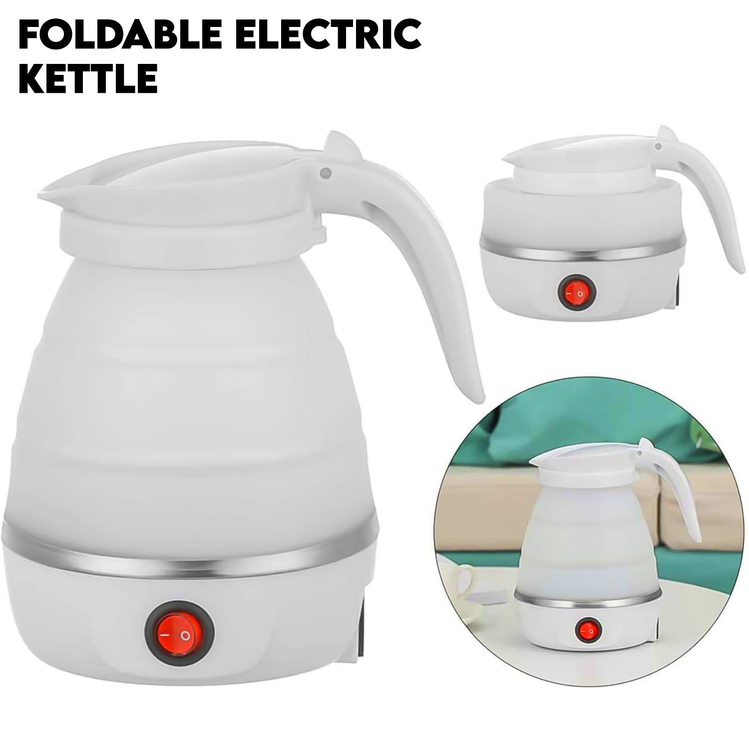Foldable Travel Electric Kettle Foldable Travel Electric Kettle